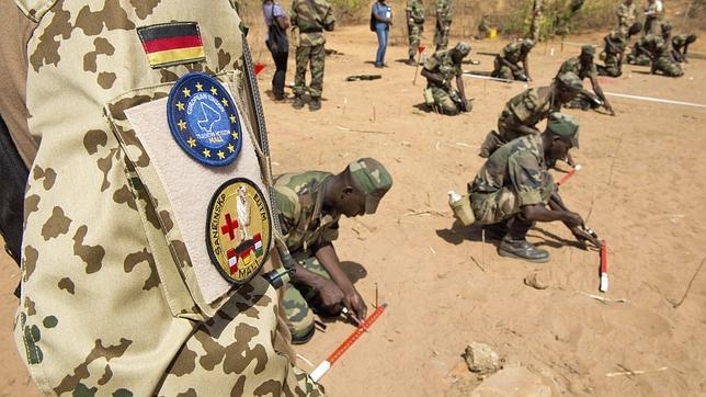 alemania mali soldados