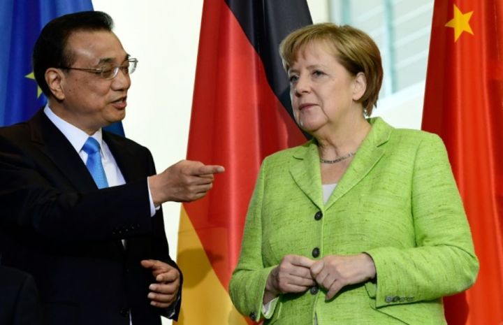 Li Keqiang Merkel