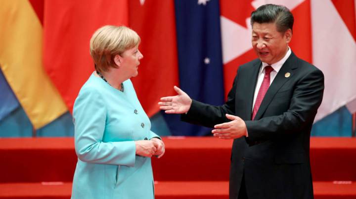 Merkel Xi Jinping Alemania China