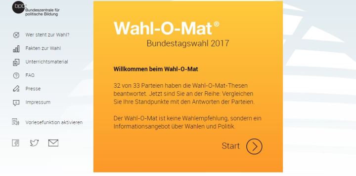wahlomat alemania voto elecciones
