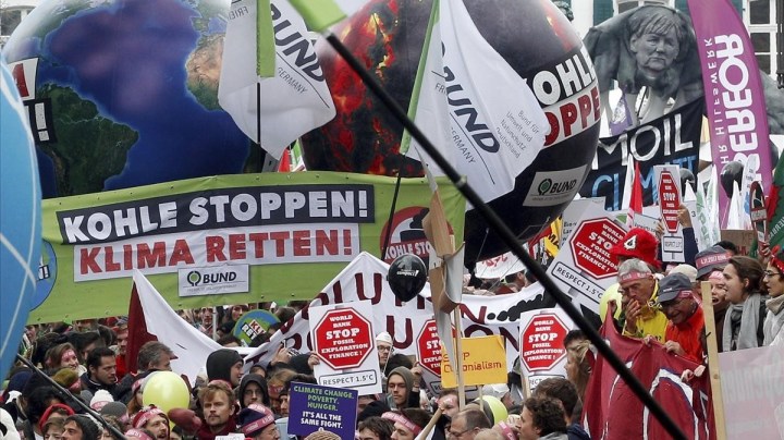 clima manifestacion bonn alemania