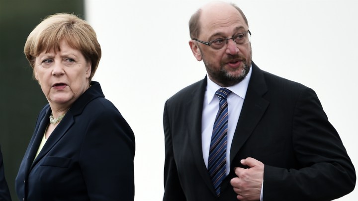 merkel schulz gobierno alemania